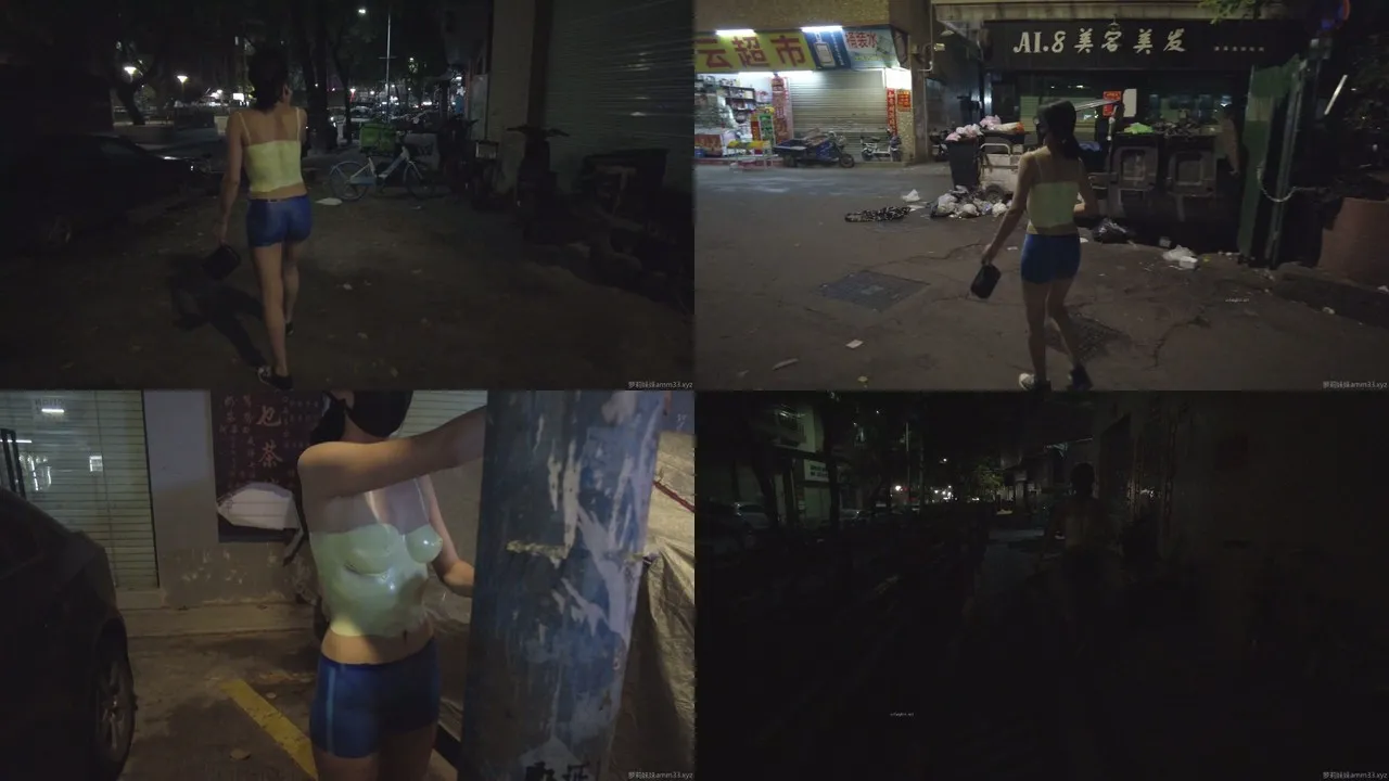 广州白云区 模特@小K彩绘街头露出 [1V0P_591.58MB]